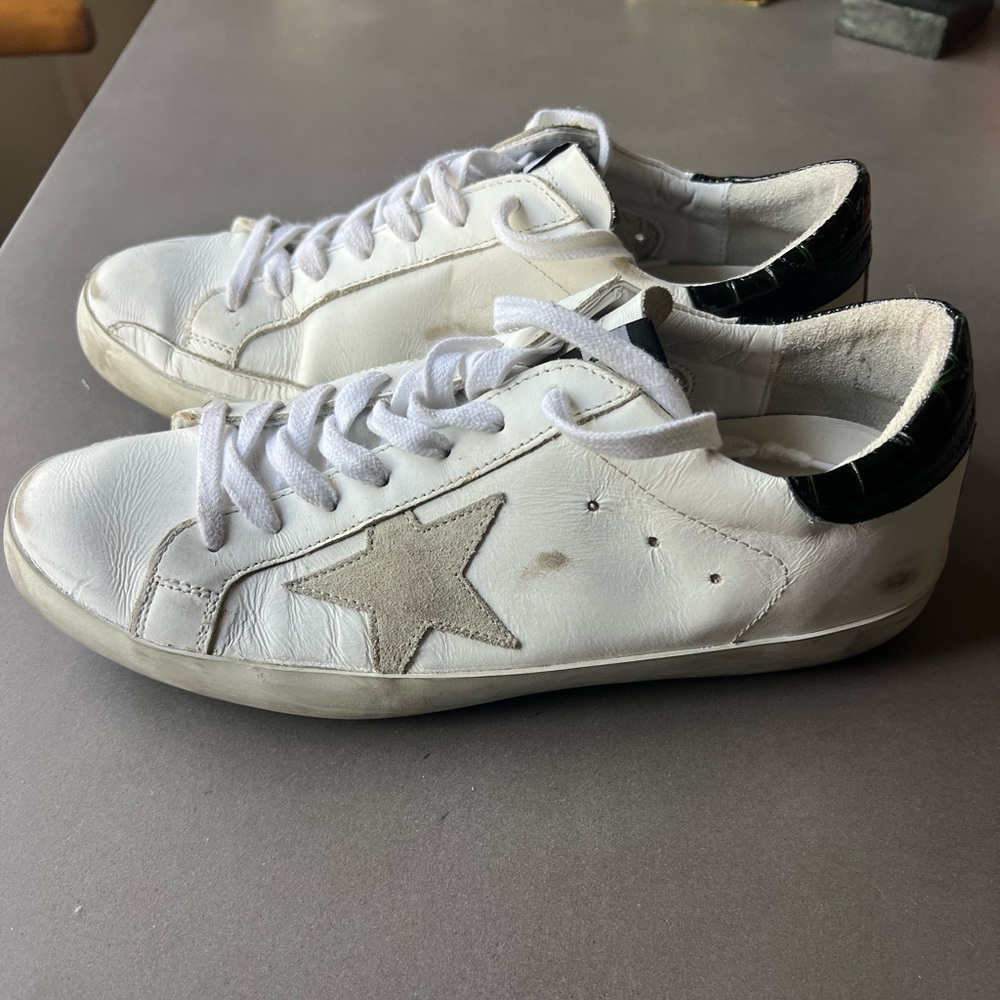 Golden Goose Superstar sneakers. Size 8